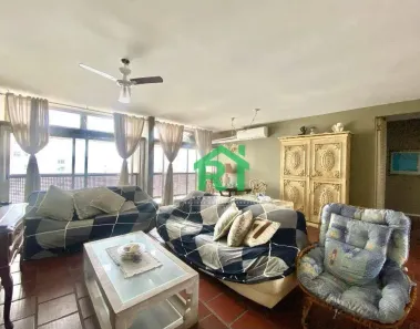 Apartamento com 3 Quartos para alugar, 135m² no Pitangueiras, Guarujá