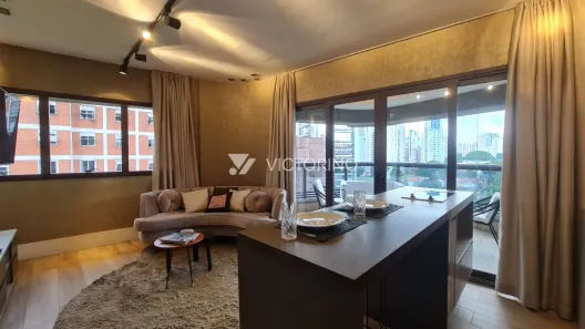 Apartamento com 1 Quarto para alugar, 48m² no Vila Olímpia, São Paulo