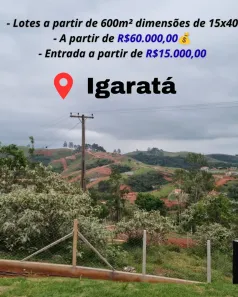 Lote/Terreno à venda, 600m² no Centro, Igaratá