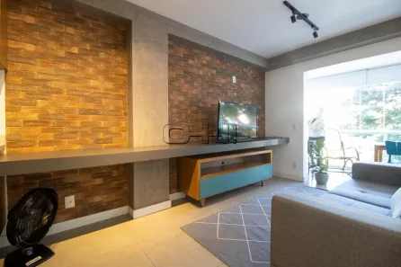 Apartamento com 1 Quarto para alugar, 52m² no Brooklin Paulista, São Paulo