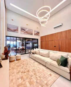 Casa de Condomínio com 4 Quartos para venda ou aluguel, 297m² no Residencial Goiânia Golfe Clube, Goiânia