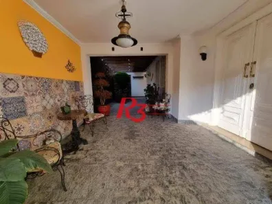 Casa com 5 Quartos para alugar, 314m² no Vila Mathias, Santos