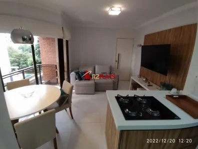 Flat com 1 Quarto para alugar, 42m² no Indianópolis, São Paulo