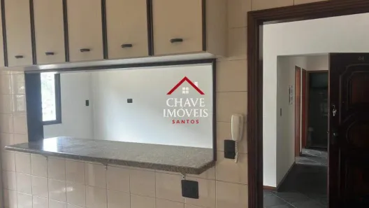 Apartamento com 2 Quartos para alugar, 86m² no Marapé, Santos
