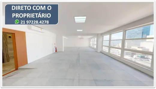 Sala Comercial para alugar, 216m² no Centro, Rio de Janeiro