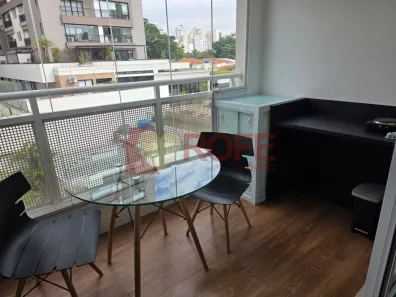 Apartamento com 1 Quarto para alugar, 29m² no Campo Belo, São Paulo