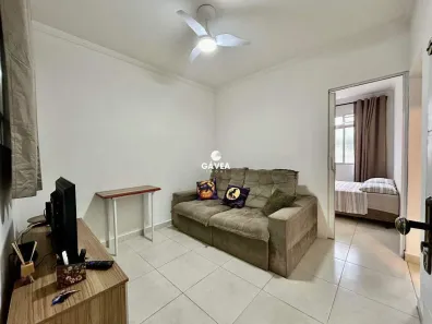 Apartamento com 1 Quarto à venda, 38m² no Itararé, São Vicente