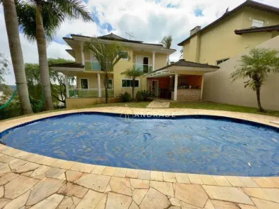 Casa de Condomínio com 4 Quartos para alugar, 452m² no Jardim Indaiá, Embu das Artes