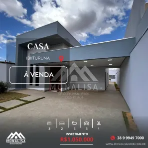 Casa com 3 Quartos à venda, 150m² no Ibituruna, Montes Claros