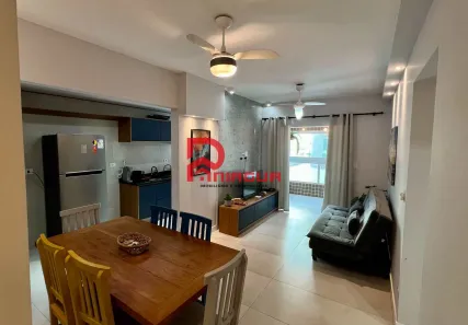Apartamento com 2 Quartos para alugar, 78m² no Canto do Forte, Praia Grande