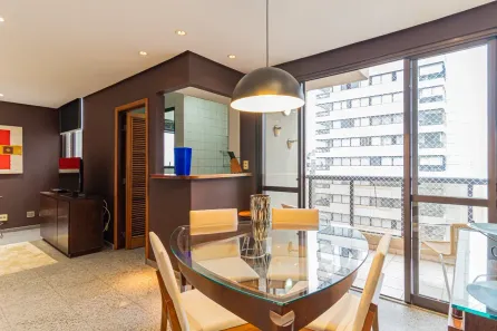 Apartamento com 2 Quartos para alugar, 74m² no Indianópolis, São Paulo
