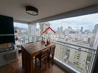 Apartamento com 3 Quartos à venda, 100m² no José Menino, Santos