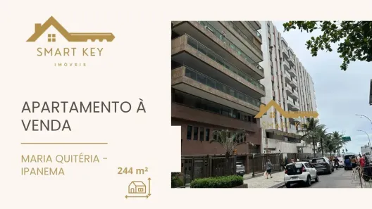 Apartamento com 4 Quartos à venda, 244m² no Ipanema, Rio de Janeiro