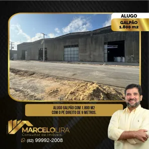 Galpão/Depósito/Armazém para alugar, 1800m² no Serraria, Maceió