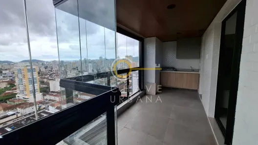 Apartamento com 1 Quarto para alugar, 54m² no Boqueirão, Santos