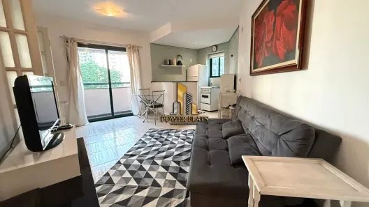 Flat com 1 Quarto para alugar, 35m² no Itaim Bibi, São Paulo