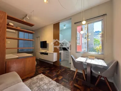 Apartamento com 1 Quarto para alugar, 28m² no Floresta, Porto Alegre