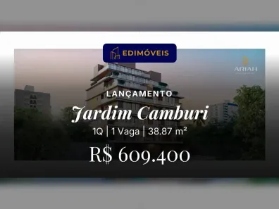Apartamento com 1 Quarto à venda, 38m² no Jardim Camburi, Vitória