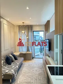 Apartamento com 1 Quarto para alugar, 29m² no Vila Nova Conceição, São Paulo