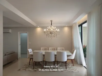 Apartamento com 3 Quartos para alugar, 210m² no Ponta Negra, Manaus