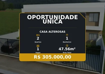 Casa com 2 Quartos à venda, 47m² no Alterosas, Serra