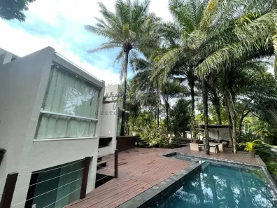 Casa de Condomínio com 4 Quartos para alugar, 840m² no Busca Vida (Abrantes), Camaçari