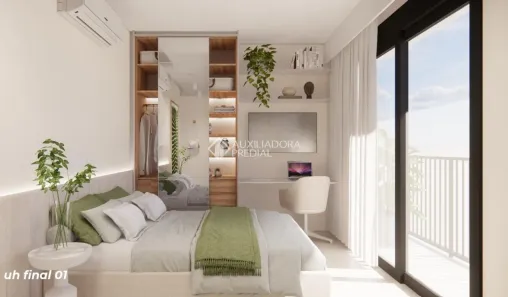 Apartamento com 1 Quarto à venda, 26m² no Pantanal, Florianópolis