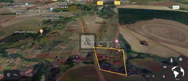 Lote/Terreno à venda, 110000m² no Betel, Paulínia