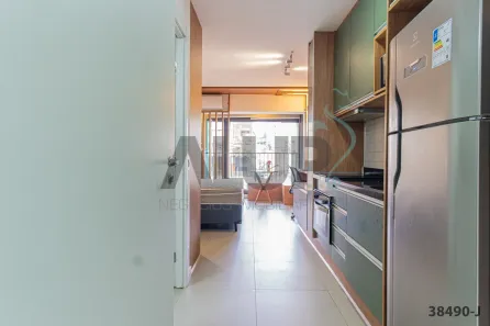 Apartamento com 1 Quarto para alugar, 26m² no Cerqueira César, São Paulo