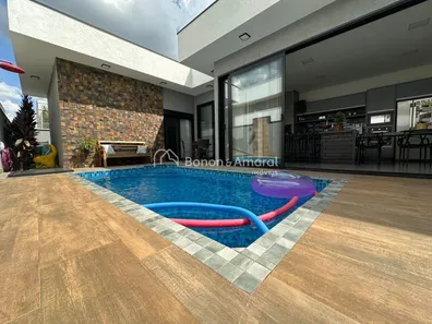 Casa de Condomínio com 3 Quartos à venda, 213m² no Parque Brasil 500, Paulínia