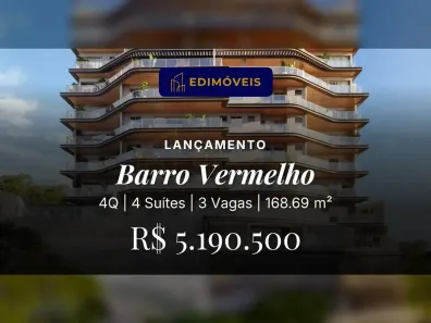 Apartamento com 4 Quartos à venda, 168m² no Barro Vermelho, Vitória
