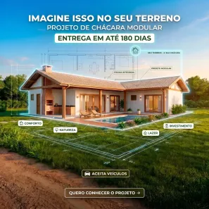 Fazenda/Sítio com 3 Quartos à venda, 121m² no Parque Fernão Dias, Atibaia