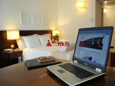 Flat com 1 Quarto à venda, 29m² no Cidade Monções, São Paulo