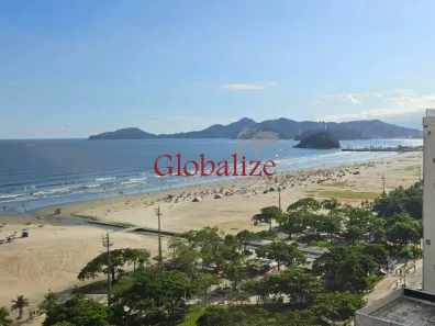 Apartamento com 2 Quartos para alugar, 81m² no Gonzaga, Santos