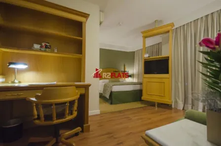 Flat com 1 Quarto à venda, 28m² no Indianópolis, São Paulo
