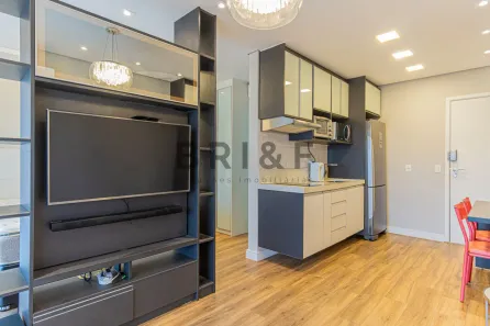 Apartamento com 1 Quarto para alugar, 41m² no Cidade Monções, São Paulo