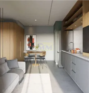 Apartamento com 1 Quarto à venda, 33m² no São Francisco, Curitiba