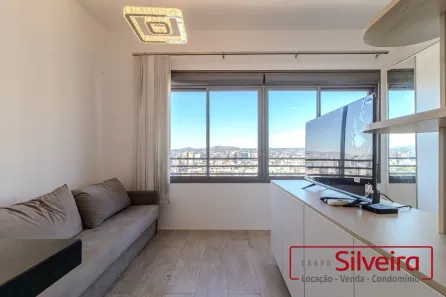 Apartamento com 1 Quarto para alugar, 27m² no Centro Histórico, Porto Alegre