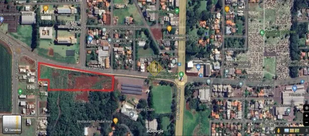 Lote/Terreno à venda, 1282m² no Vila Becker, Toledo