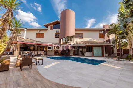 Casa de Condomínio com 4 Quartos para venda ou aluguel, 440m² no Loteamento Residencial Barão do Café, Campinas