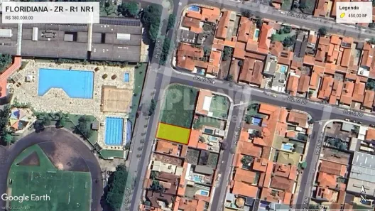 Lote/Terreno à venda, 450m² no Jardim Floridiana, Rio Claro