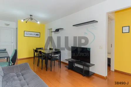 Apartamento com 2 Quartos para alugar, 57m² no Cidade Monções, São Paulo