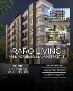 Apartamento com 1 Quarto à venda, 38m² no Pitangueiras, Lauro de Freitas