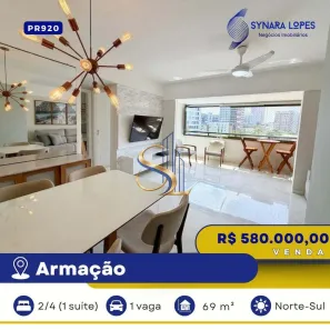Apartamento com 2 Quartos à venda, 69m² no Jardim Armação, Salvador