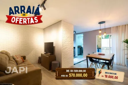 Apartamento com 2 Quartos à venda, 73m² no Medeiros, Jundiaí