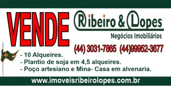 Fazenda/Sítio à venda, 242m² no Parque Industrial, Maringá