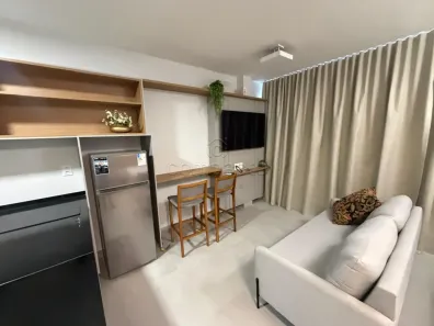 Apartamento com 1 Quarto para alugar, 32m² no Jardim Paulistano, São José do Rio Preto