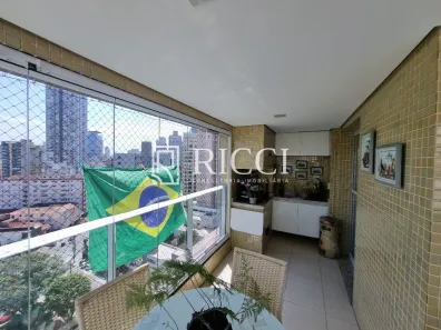 Apartamento com 3 Quartos à venda, 134m² no Gonzaga, Santos