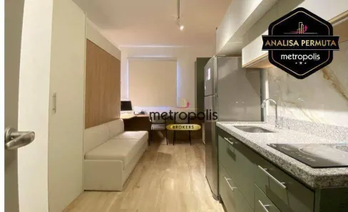 Apartamento com 1 Quarto para venda ou aluguel, 19m² no Santa Paula, São Caetano do Sul