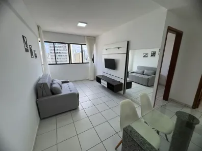 Apartamento com 1 Quarto para alugar, 37m² no Rosarinho, Recife